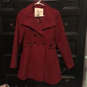 Red Peacoat